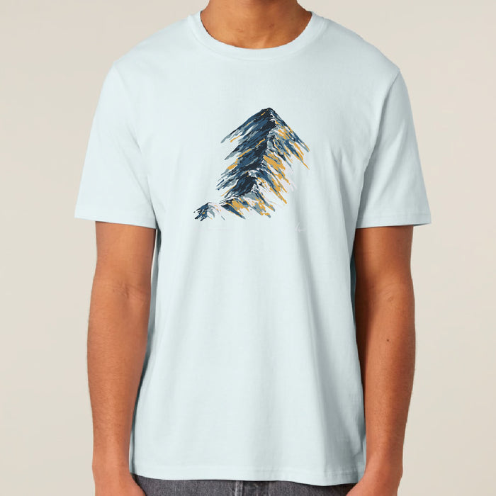 Feather & Wild Helvellyn Tee - Blue Ice