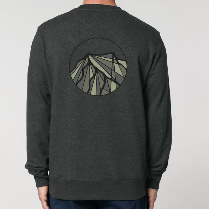 Blencathra GYOW Crew - Dark Heather Grey