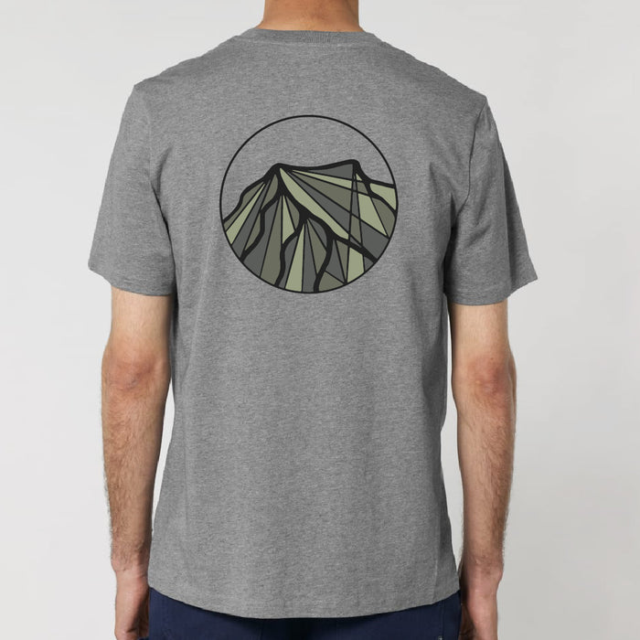 Blencathra GYOW  Tee - Mid Heather Grey