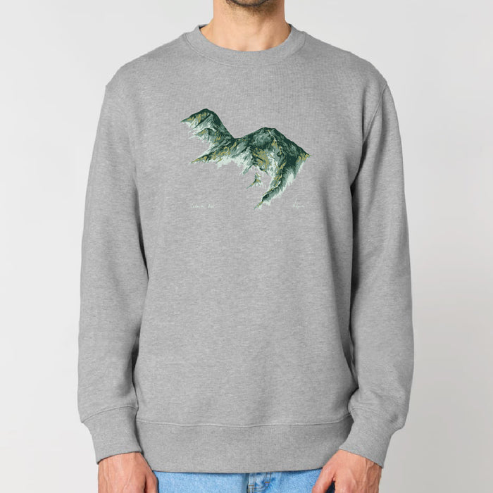 Feather & Wild Catbells Crew - Heather Grey