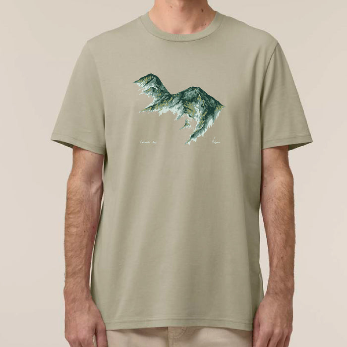 Feather & Wild Catbells Tee - Stone