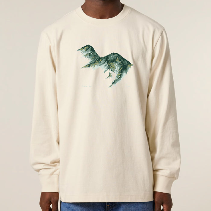 Feather & Wild Catbells LS Tee - Natural Raw