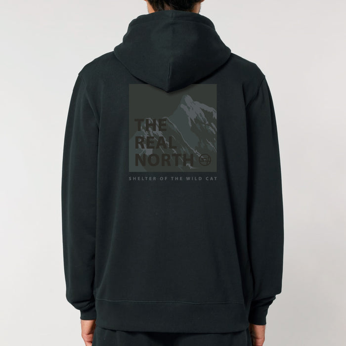 Catbells Zip Hood - Black