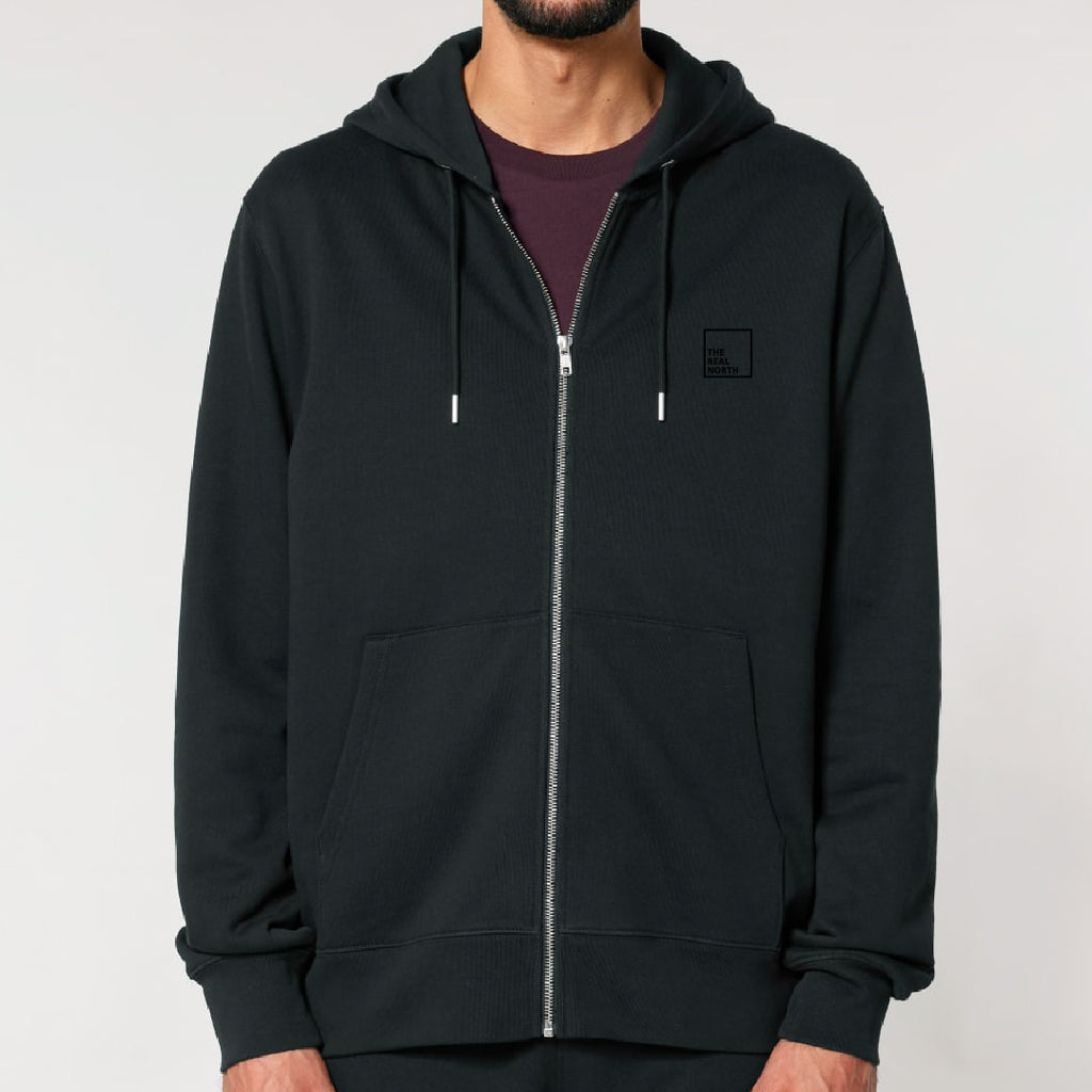 Catbells Zip Hood - Black