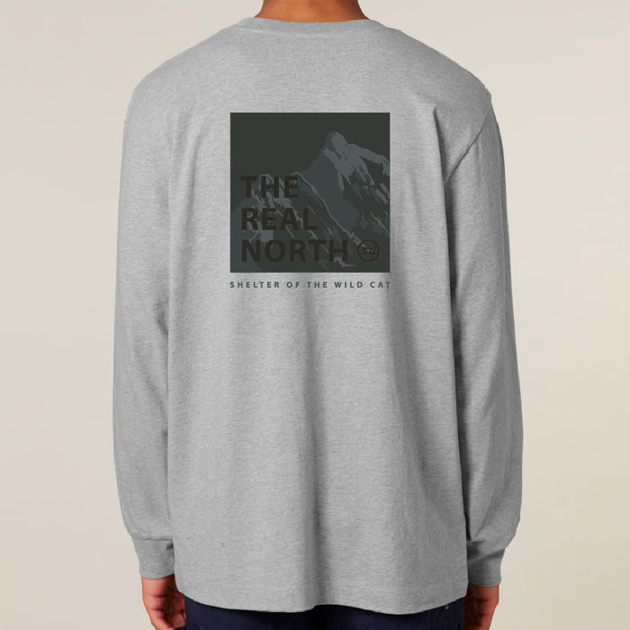 Catbells LS Tee - Heather Grey