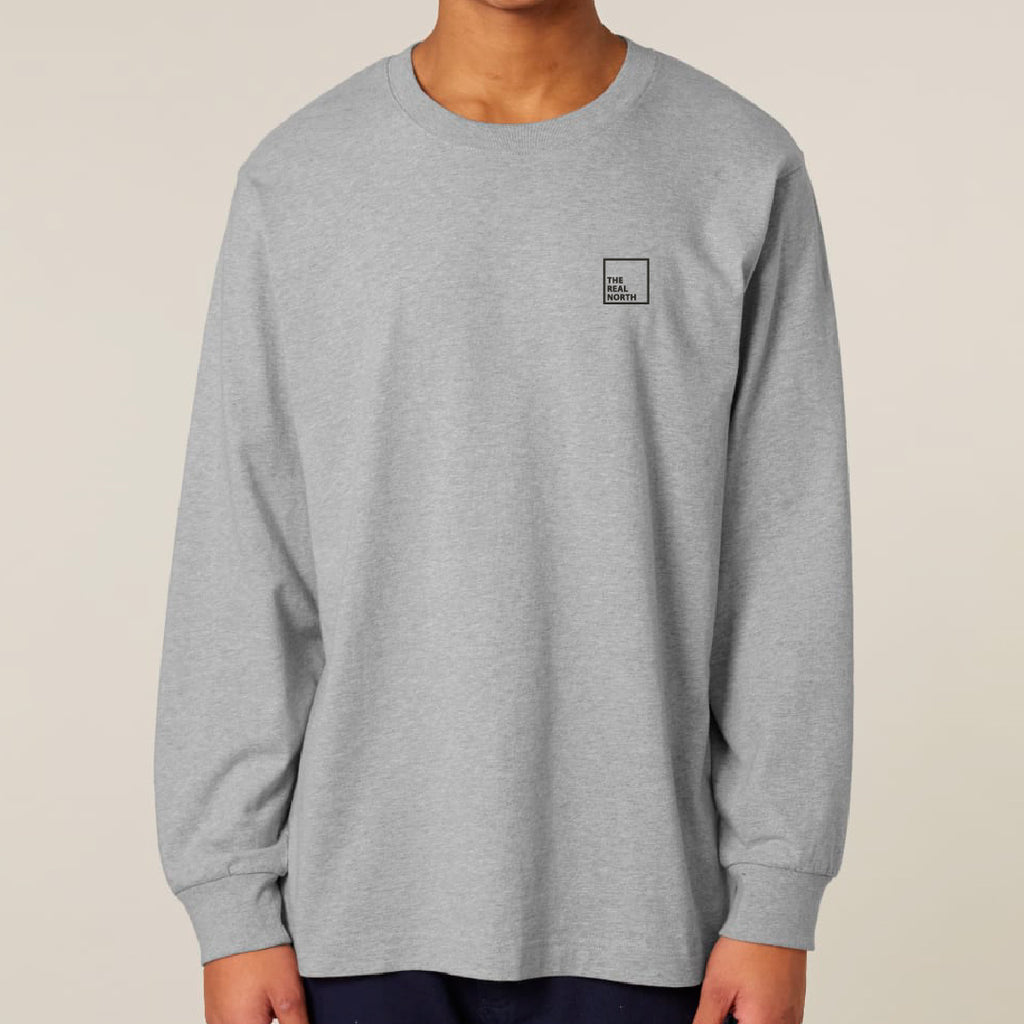 Catbells LS Tee - Heather Grey