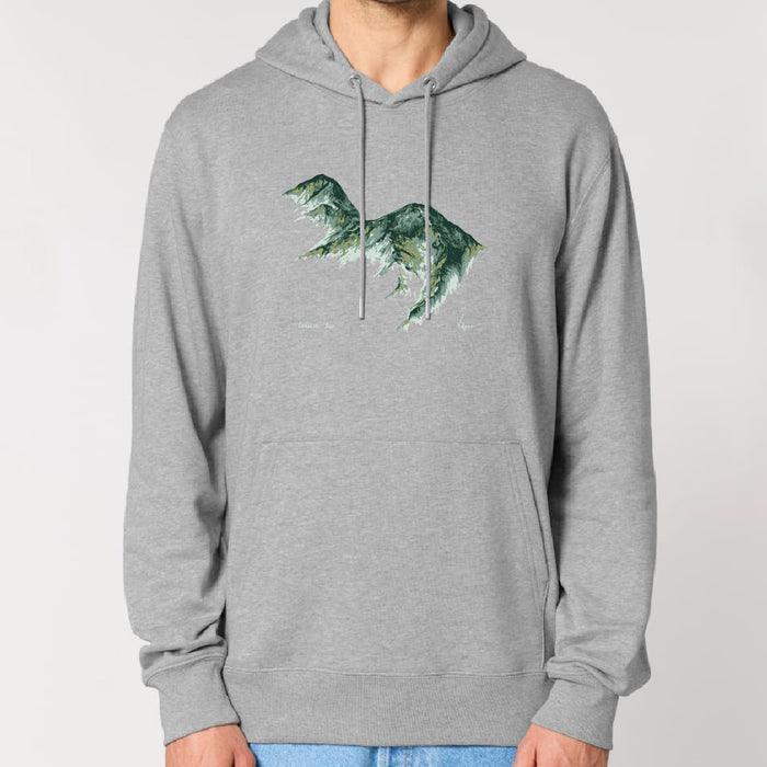 Feather & Wild Catbells Hood - Heather Grey