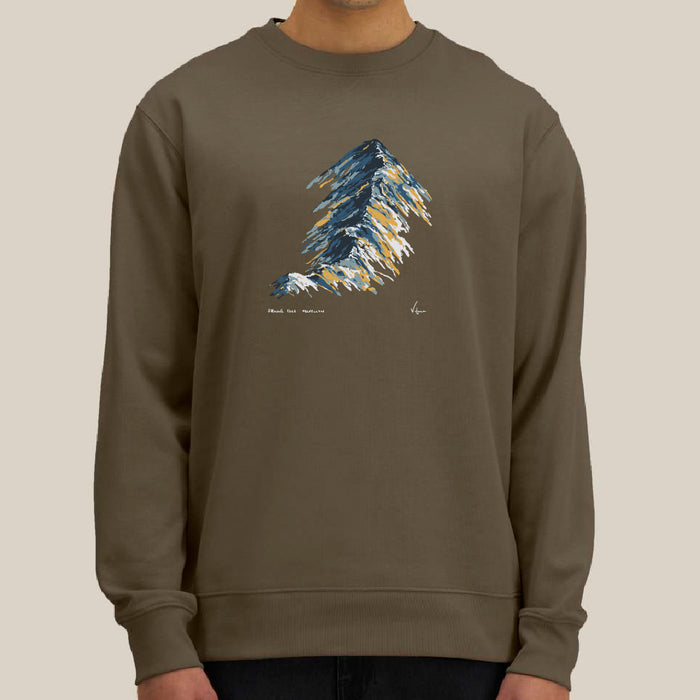 Feather & Wild Helvellyn Crew - Moss Stone