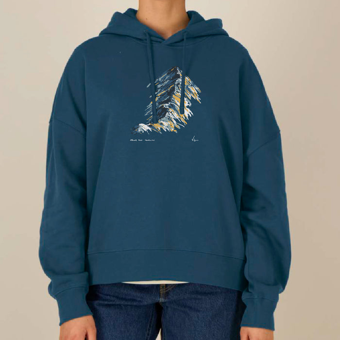 Feather & Wild Helvellyn Womens Hood - Deep Teal