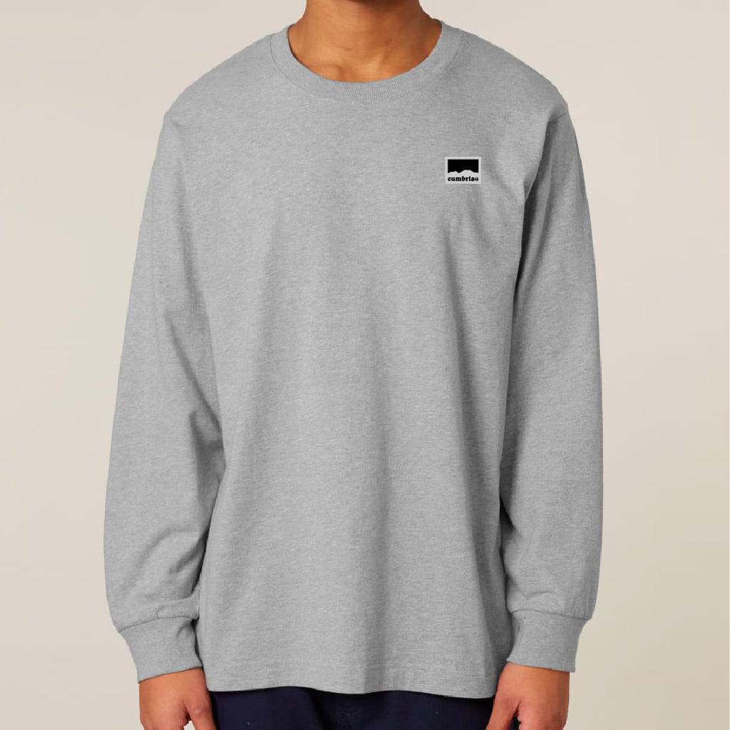 Dove Crag LS Tee - Heather Grey