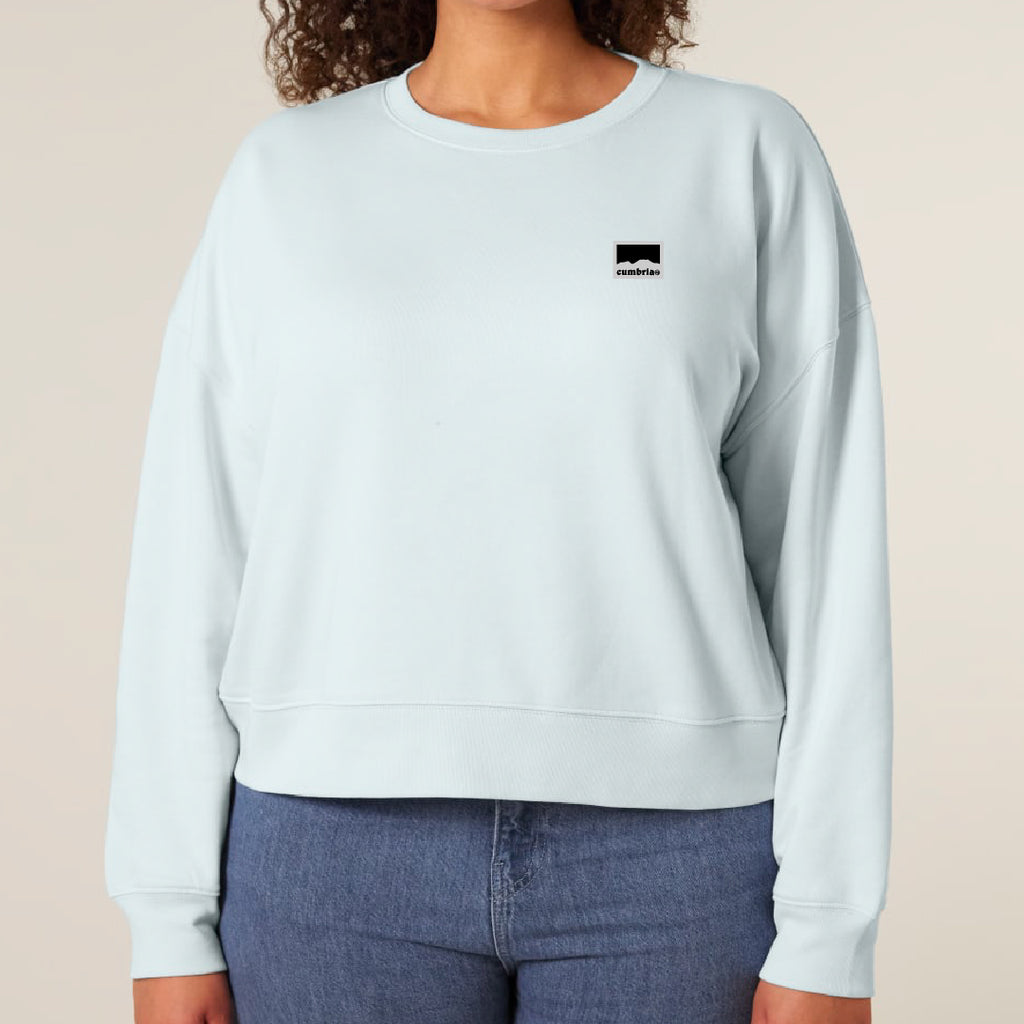 Dove Crag Womens Crew - Blue Ice