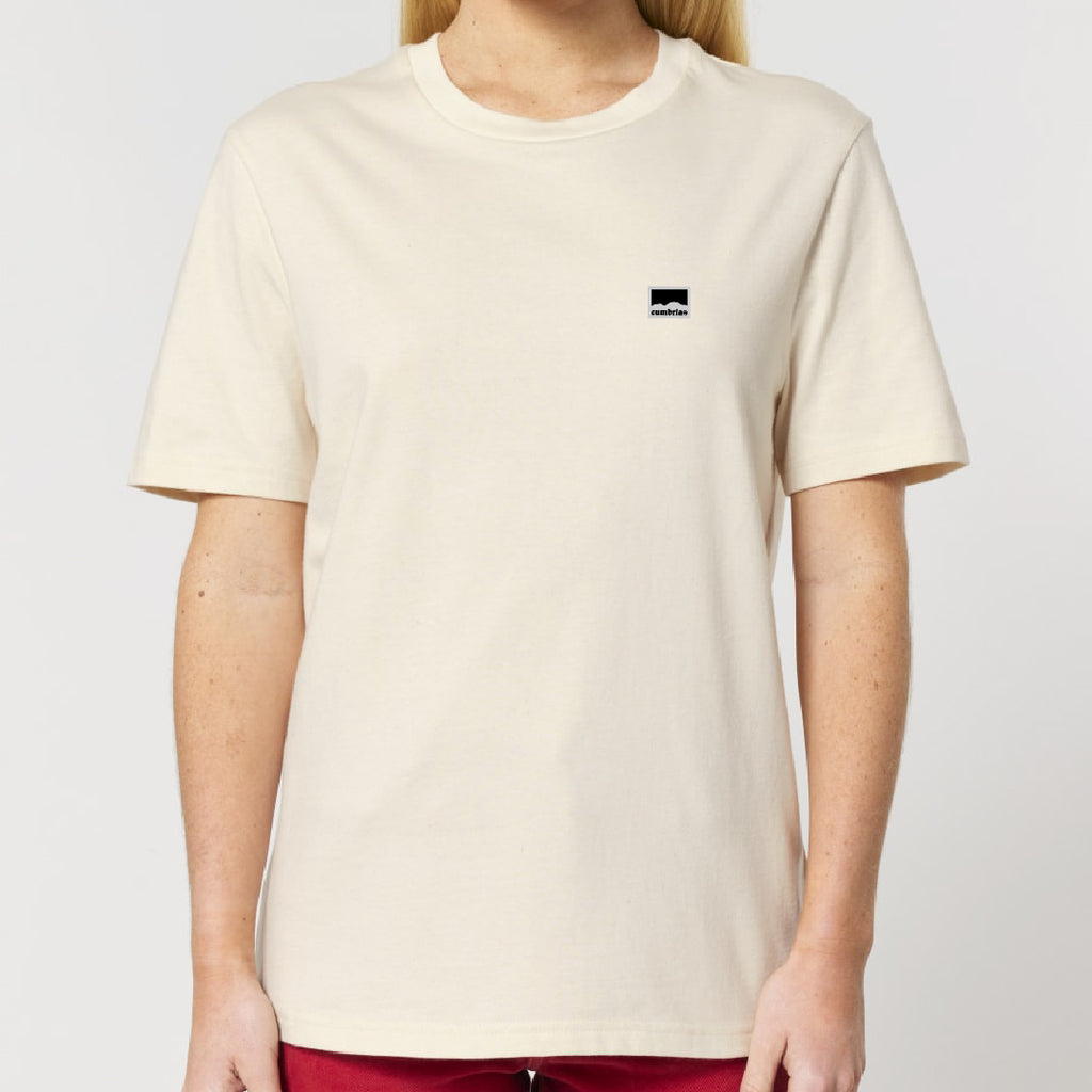 Skiddaw Topography Tee - Natural Raw