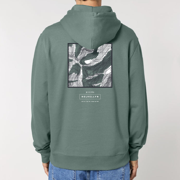 Helvellyn Topography Hood - Green Bay