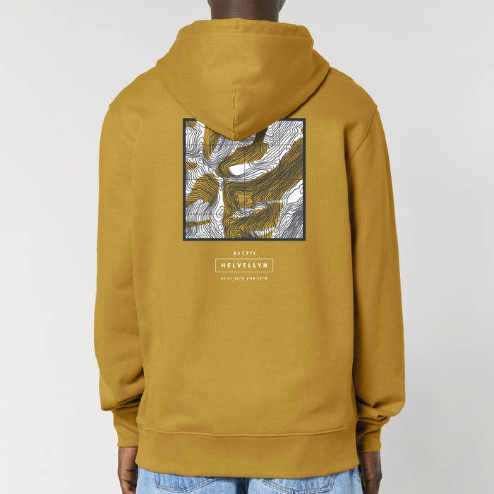 Helvellyn Topography Hood - Ochre