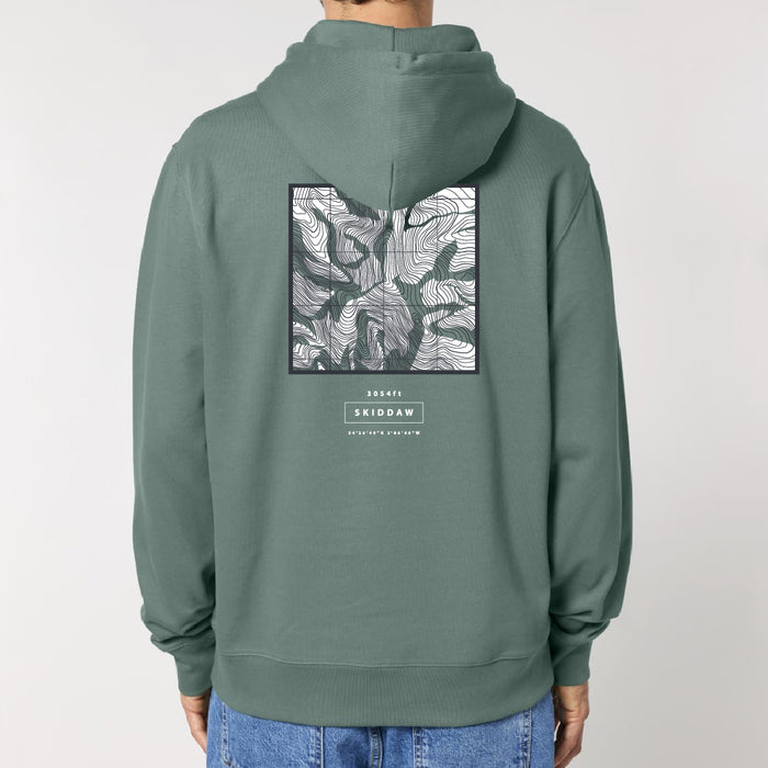 Skiddaw Topography Hood - Green Bay