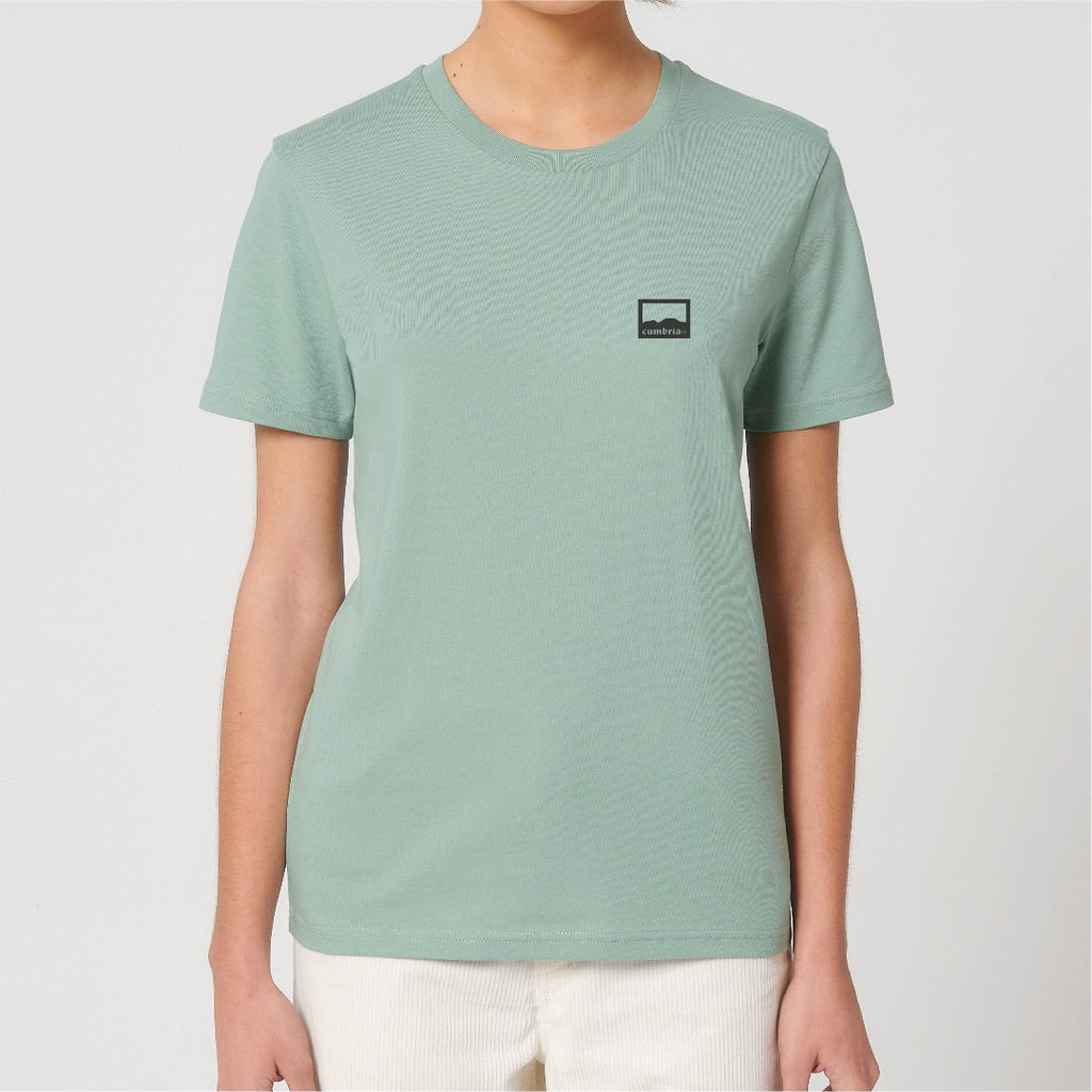 Scafell Pike Topography Tee - Aloe